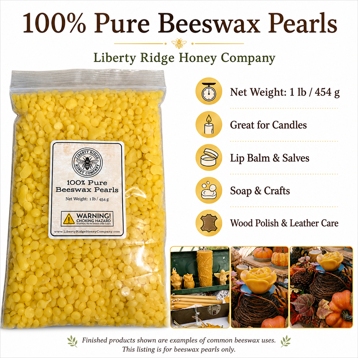 Beeswax Pellets